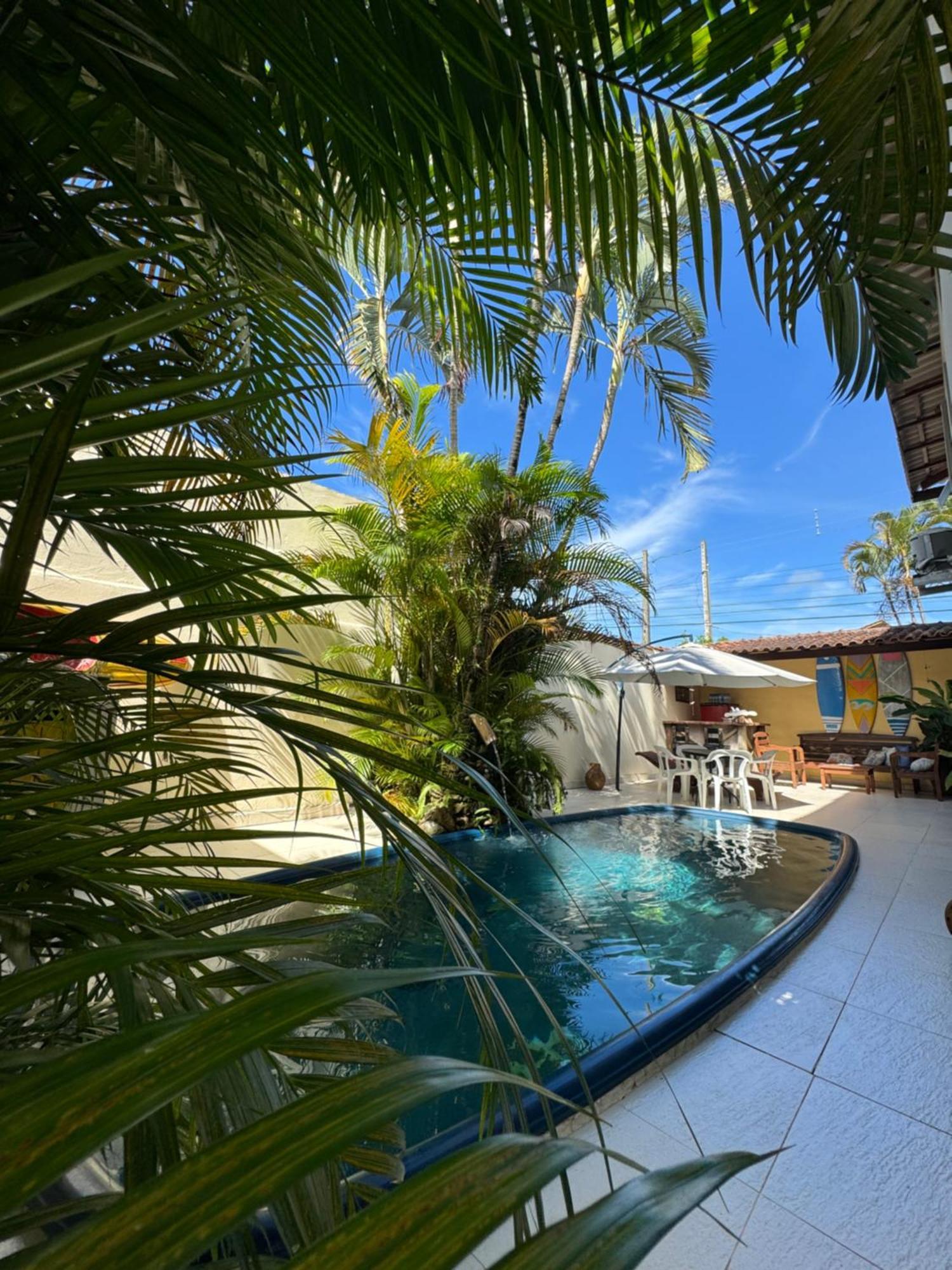 Pousada Casa Guntzel Juquehy - Piscina E Ar Condicionado Juqueí Exterior foto